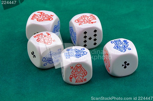 Image of Poker dice