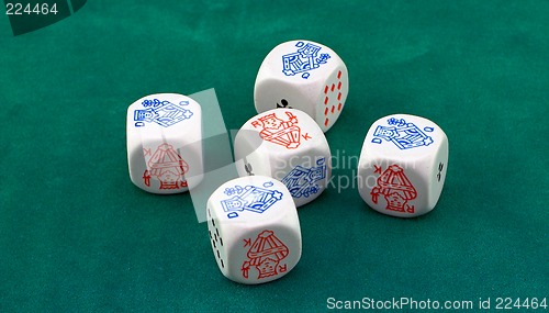 Image of Poker dice