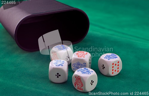 Image of Poker dice