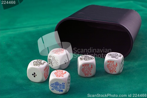 Image of Poker dice