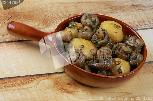 Image of Mushroom and Potato Stew