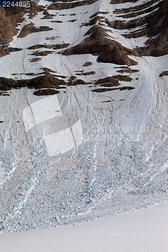 Image of Avalanche on mountains