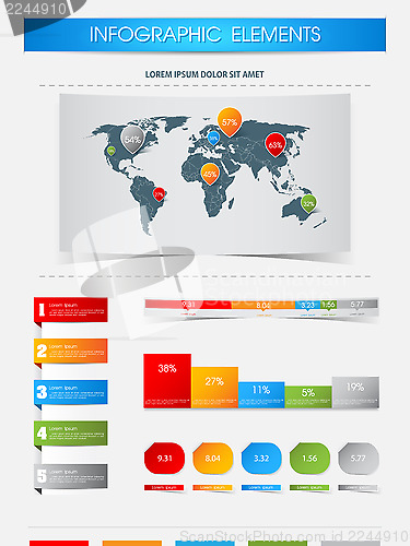 Image of  Infographics elements 