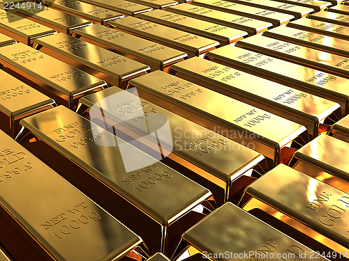 Image of Gold bars