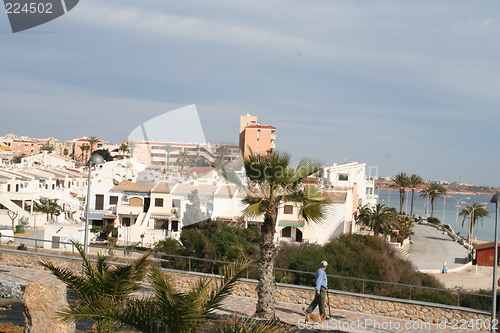 Image of View above urbanization in Spain