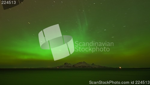 Image of Aurora and Island