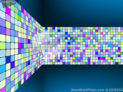 Image of Abstract background with squares. EPS 8