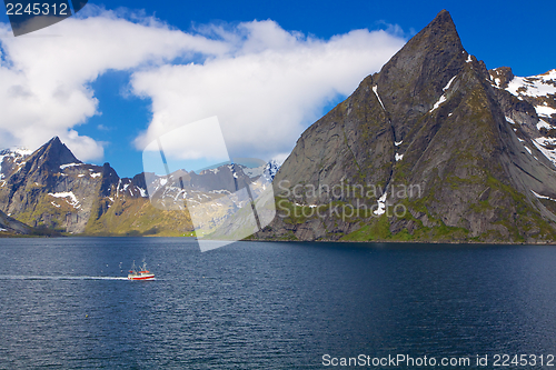 Image of Norwegian fjord