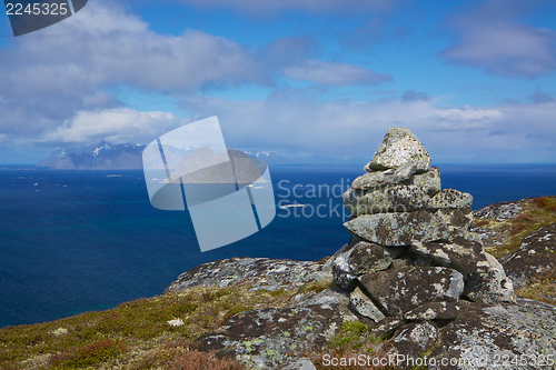 Image of Lofoten islands in summer