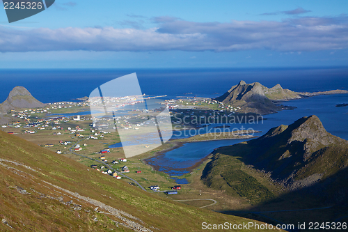 Image of Scenic norwegian town