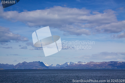 Image of Mountains on norwegian coast