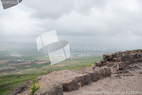 Image of Belvoir castle ruins in Galilee