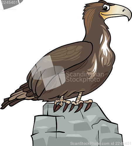 Image of cartoon eagle wild bird