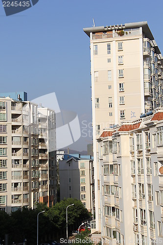 Image of residencial quater in China