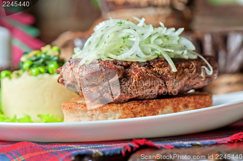 Image of Gourmet steak meat