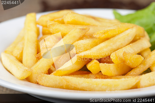 Image of Golden potatoes fries