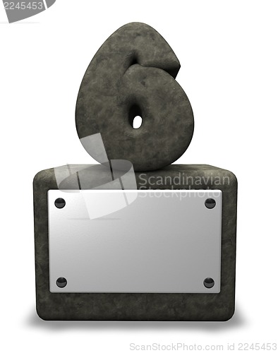 Image of stone number