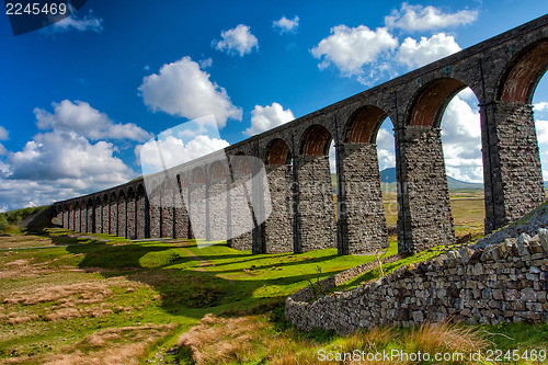 Image of Detail of viaduct in England