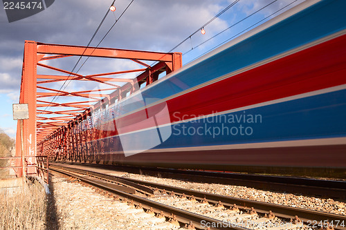 Image of The speed train 