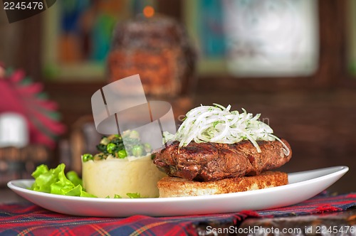 Image of Gourmet steak meat