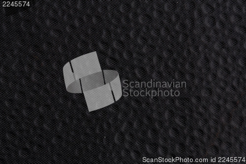 Image of Black dotted fabric texture