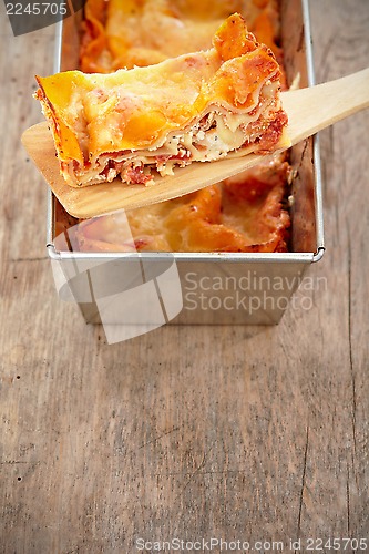 Image of vegetarian lasagna