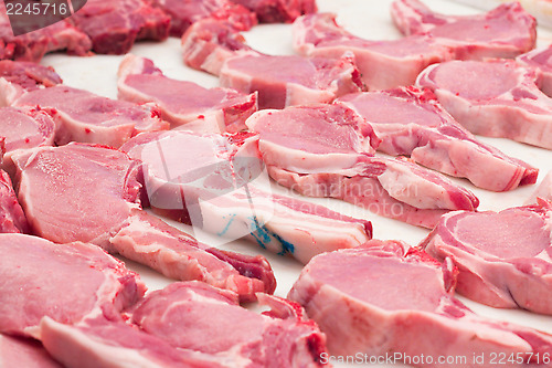 Image of Fresh meat in market