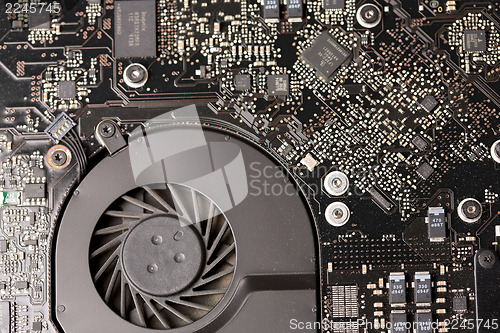 Image of Cooling system of a circuit board