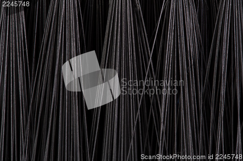 Image of Flooring brush over black background