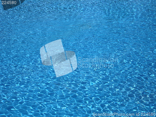 Image of Clear blue water