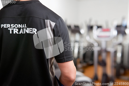Image of Personal Trainer At The Gym