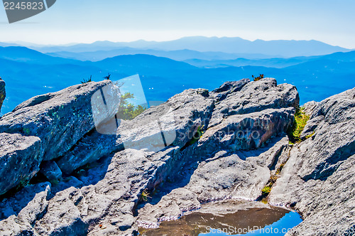 Image of Blue Ridge Parkway Scenic Mountains Overlook