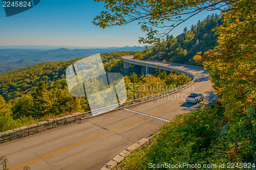 Image of Blue Ridge Parkway Scenic Mountains Overlook