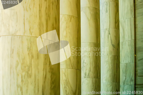 Image of ionic architectural columns details