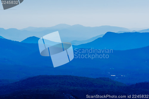Image of Blue Ridge Parkway Scenic Mountains Overlook