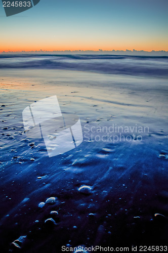 Image of early morning on a sea coast