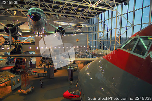 Image of  National Air and Space museum in Washington holds the largest c