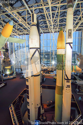 Image of  National Air and Space museum in Washington holds the largest c