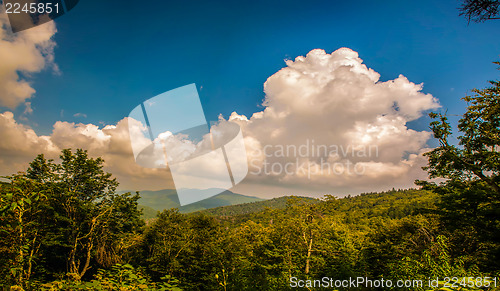 Image of Blue Ridge Parkway Scenic Mountains Overlook