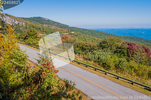 Image of Blue Ridge Parkway Scenic Mountains Overlook