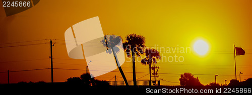 Image of sunset at the beach