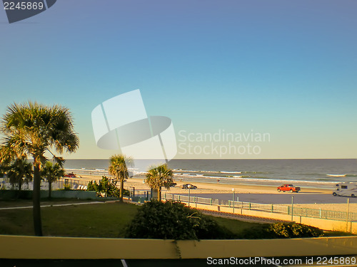 Image of sunset at the beach