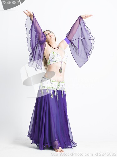 Image of belly dancer woman