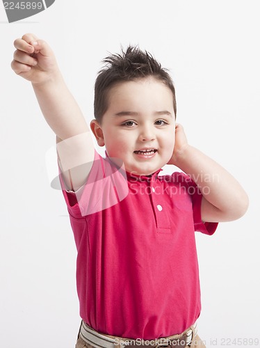 Image of young boy playing