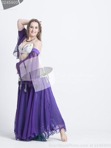 Image of belly dancer woman