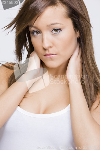 Image of gorgeous young woman