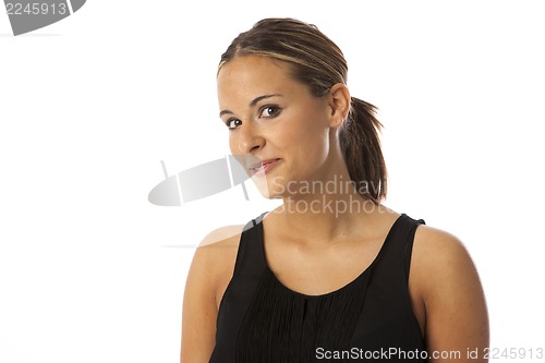Image of real young beautiful woman