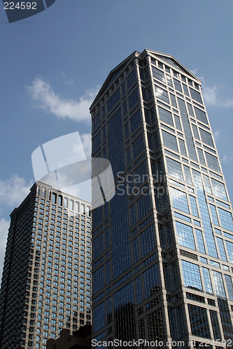 Image of Modern skyscrapers