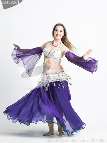 Image of belly dancer woman