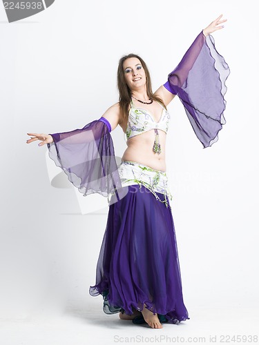 Image of belly dancer woman